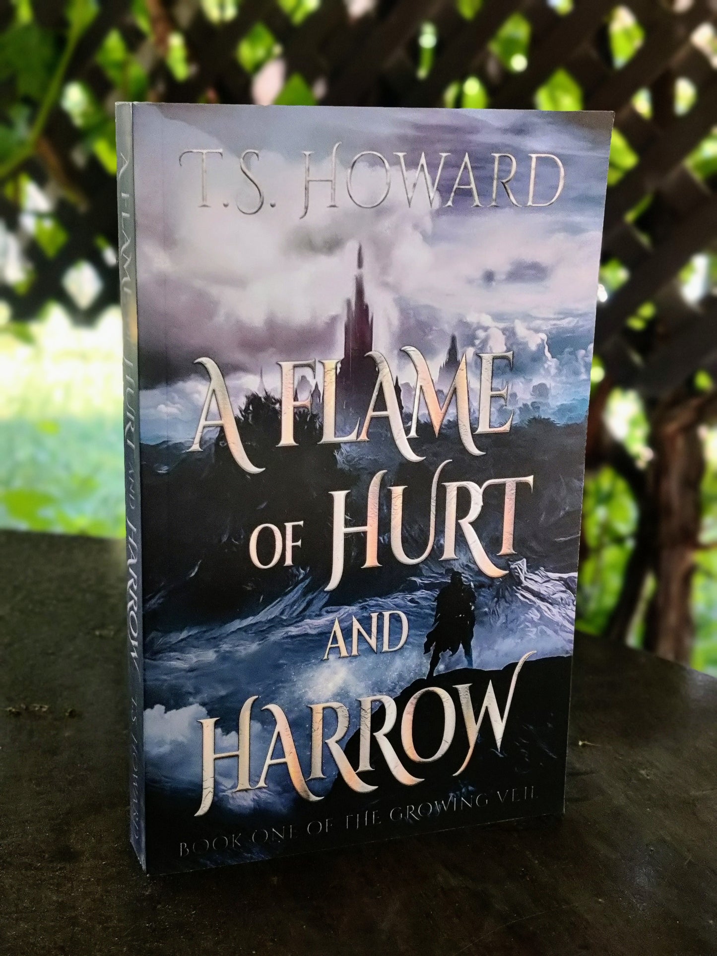 A Flame of Hurt and Harrow Signed Paperback